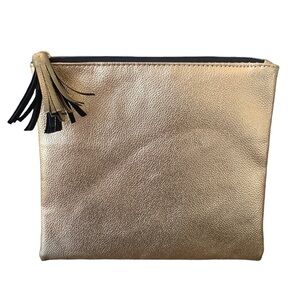 Metallic Gold Cosmetic Jewelry‎ Storage Bag